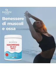 Magnesio 60 dosi (polvere) - 300 grammi